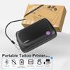 Wormhole Tattoo Stencil Printer, Mini Thermal Tattoo Printer, Bluetooth Tattoo Machines Compatible with Tablet, Smartphone for Beginners and