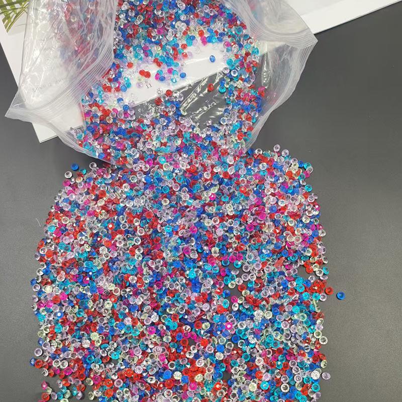 WTEMPO Random Color Artificial Diamond Kit for Vase Fillers Wedding Supplies Craft Making Bridal Party Decorations Home Decoration Vase Filler