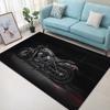 3D Motorrad Fahrrad Muster Teppich Wohnzimmer Dekor Haus Kaffeetisch Bereichsteppich Schlafzimmer Jungenzimmer Boden Weich Rutschfest Nachttischmatte