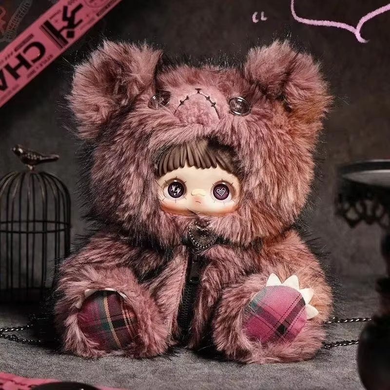 400% Big Doll Series Maymei Rebel Doll Trendy Blind Box Cute Plush Pendant Decorations Mystery Gift Box For Girls Surprise Gifts