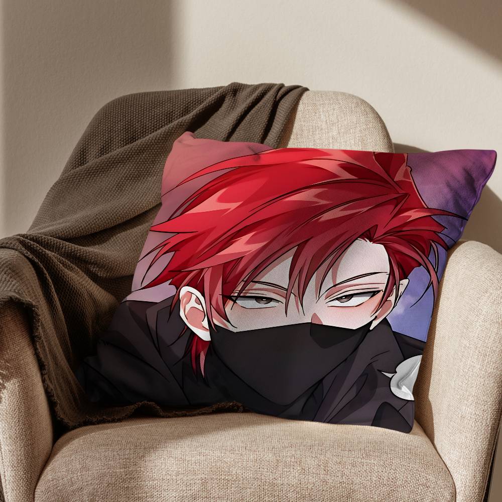 Cale Henituse TCF Raon Miru Pillow Case Sofa Living Room Bedroom Headboard Backrest Cushion Square Cushion Nap Time