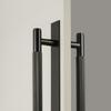 Dooroom Brass Straight Grain With Base PlateDoor Handles Double Door Wood Door Shower Room Black Antique Brass Pulls