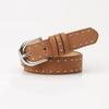 Rivet Women Wide Belt Retro Western Cowboy Belt Adjustable Leather Waistband  Pants Accessories