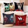 Metroidvania Game H-Hollow Knight Pillow Case Linen Pillow Case Sofa Home Decor Cushion Cover Cushion Cove