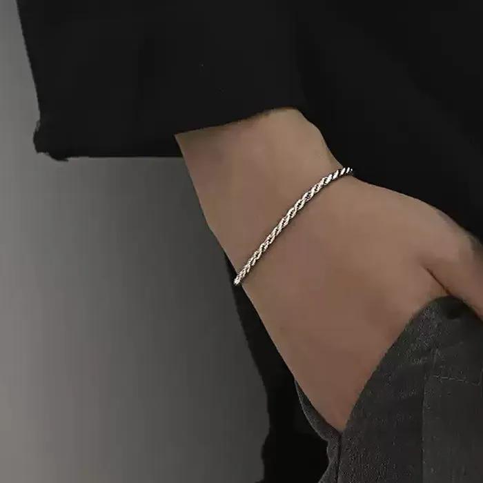 THEA SILVER BRACELET Thea Silver Chain Bracelet