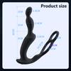 Male Prostate Massage Remote Anal Vibrator 10 Speeds Delay Ejaculation Ring Testis Stimulate Anus Plug Butt Adult Sex Toys 18+