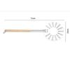 58 56 66 Cm Aluminum Pizza Peel Shovel with Wooden Handle Cake Shovel Baking Tools Cheese Cutter Peels Lifter Tool Pizza Shovel