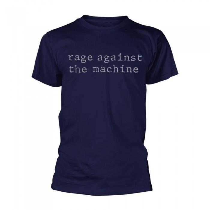 Rage Against the Machine Unisex Adult Original Logo T-Shirt M bleu