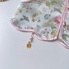 Girls' Ancient Hanfu Spring/Autumn Three-Piece Set: Chinese Style Baby Shirt, Vest, and Long Pants