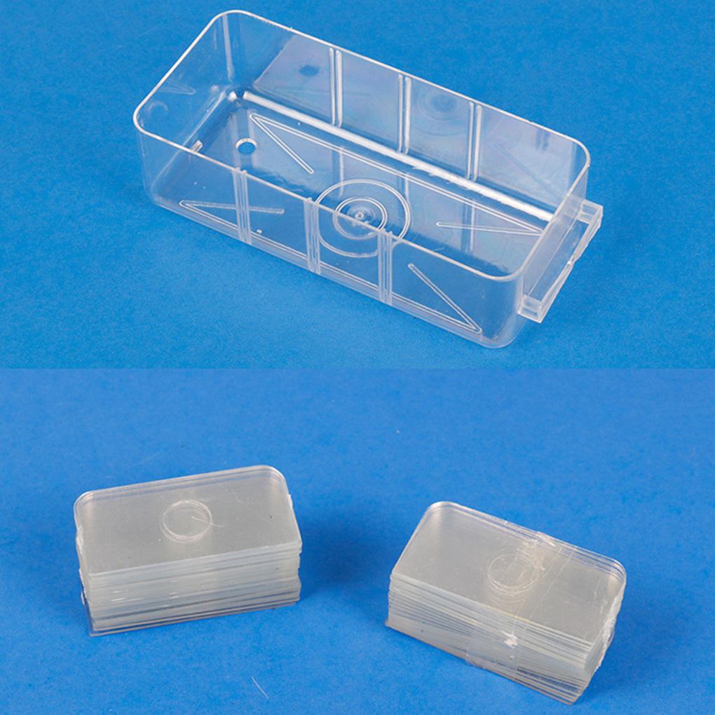 ABS Stapelbarer Teilebox Organizer Langlebige Und Transparente Aufbewahrungslösung Kunststoff-Organizerbox