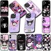 Cover for Motorola Moto Edge 50 30 Fusion 40 NEO Ultra Pro E14 G20 E15 G35 G84 G13 G53 Coque Phone Case Lovely Kuromi Cartoon