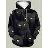 Men's Animal Print Versatile Comfort Sweatshirt Casual Simple Hoodies Sweatshirts Men’s