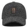 Clape Earflap Golf Winter Cold Work Hiking Cap Men's Hat, Hat, Cap, Warm, Weather, Cap, (C-GSDT1-Black)