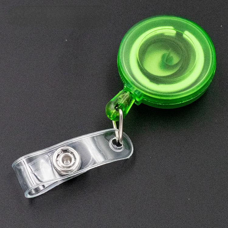 1pc Credential Pass Badges Doctor Id Nurse Retractable Id Badge Reel Plastic Badges Badge Clip Nurse Accessories