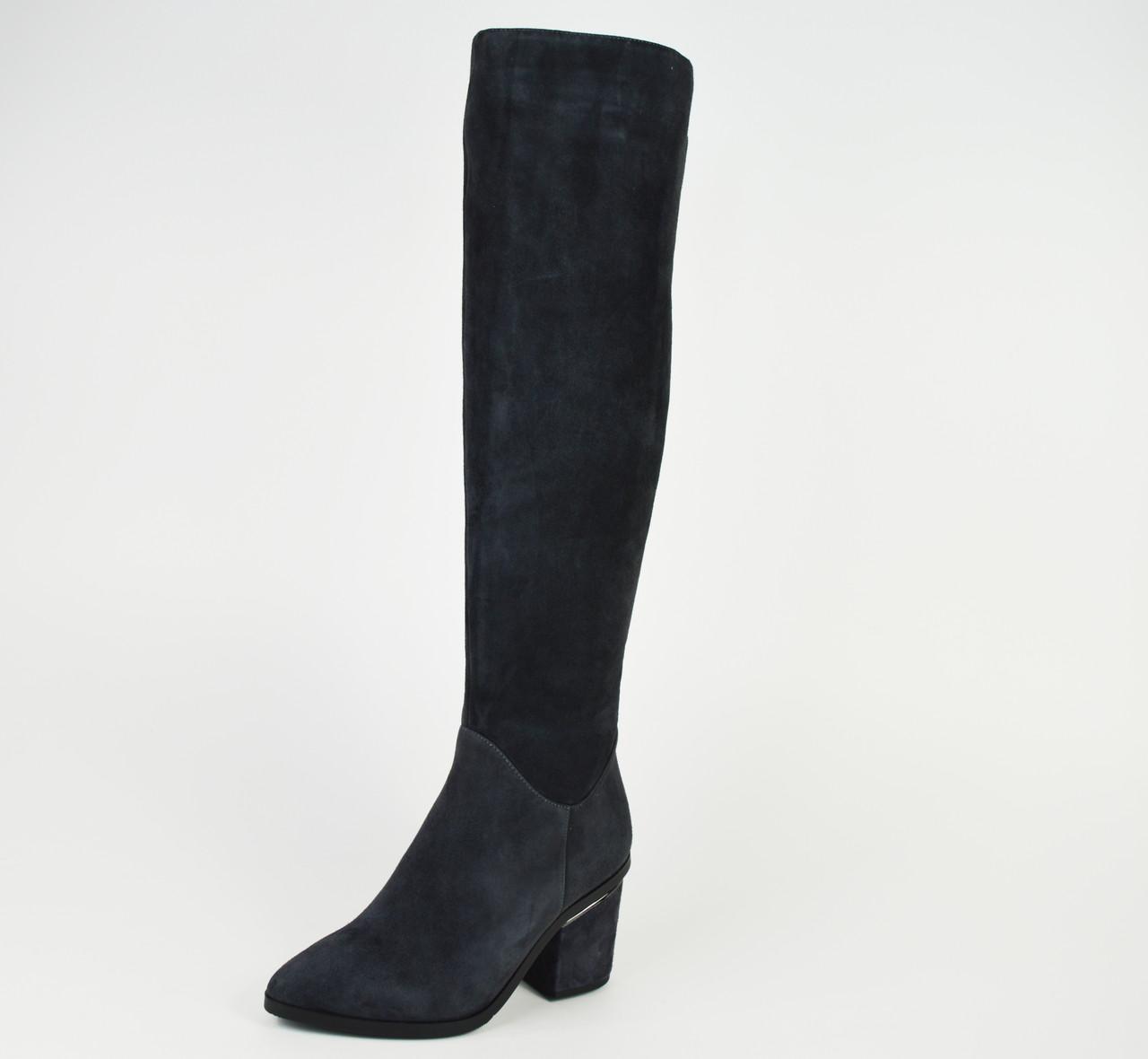 

Ботфорти Lady Marcia 35019 36 Сірі замш/велюр 39 сірий колір