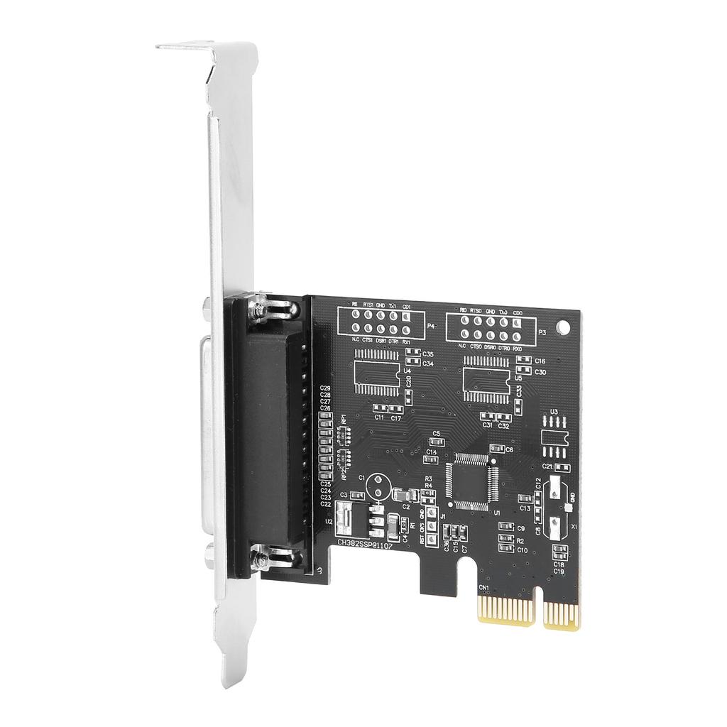 PCI Express Card 25 Pin PCIe Parallel Expansion Board for Desktop Computer Printer Port