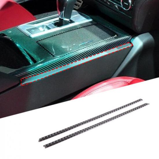 Carbon Fiber Interior Gear Shift Side Panel Trim For Maserati Ghibli 2014-22