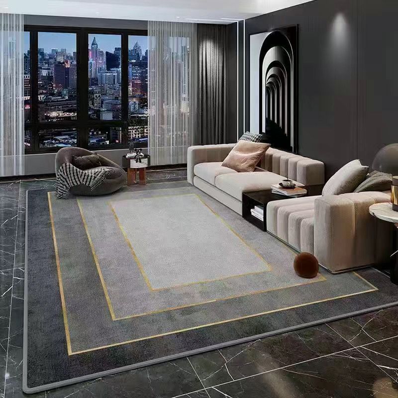 

Сучасний мінімалістичний килим для вітальні, простий у догляді, килим для дивана та журнального столика, побутовий зносостійкий та протиковзкий килим 80 * 120Cm