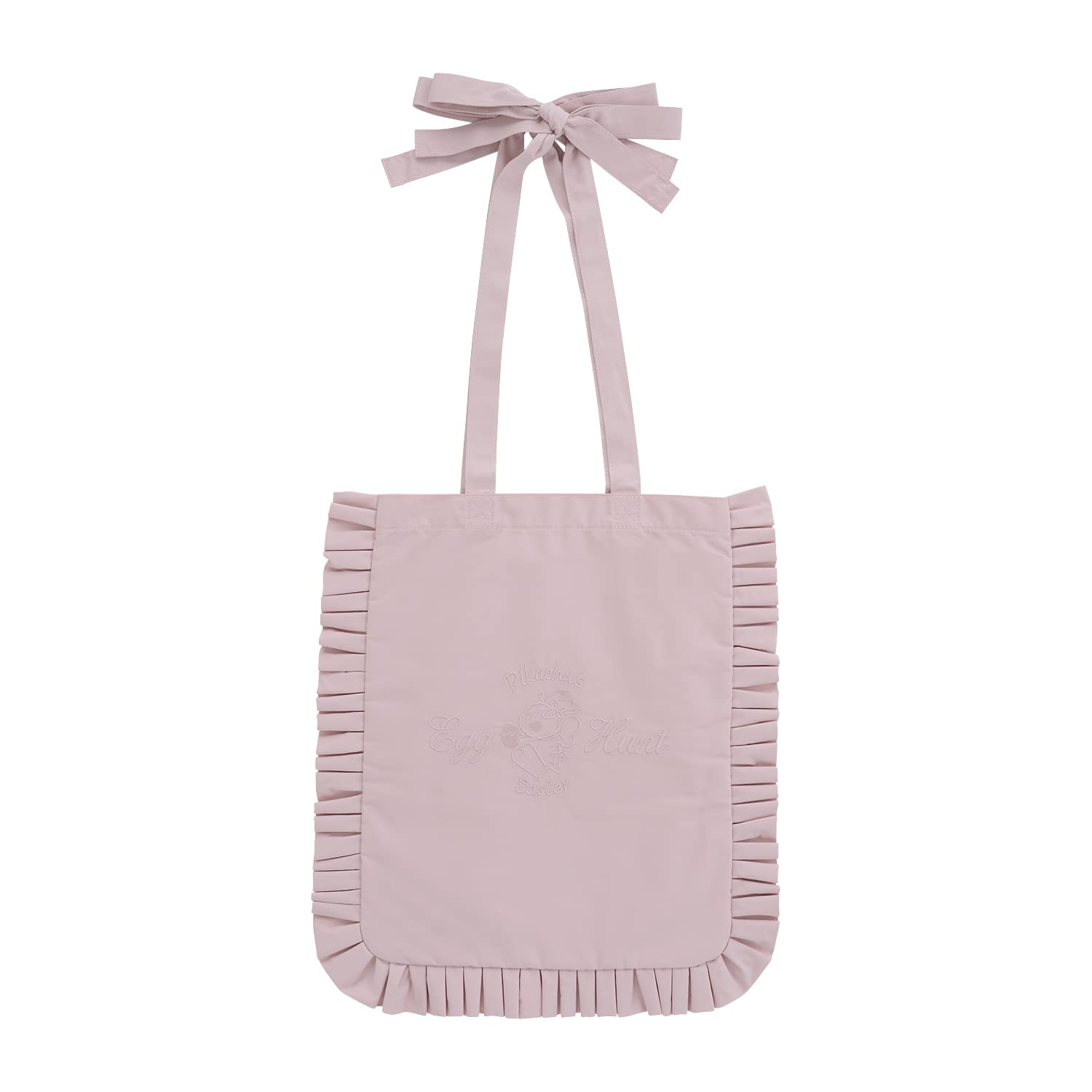 

Center Original Frill Tote Bag Easter Egg Hunt Pokémon Pikachu s рожевий