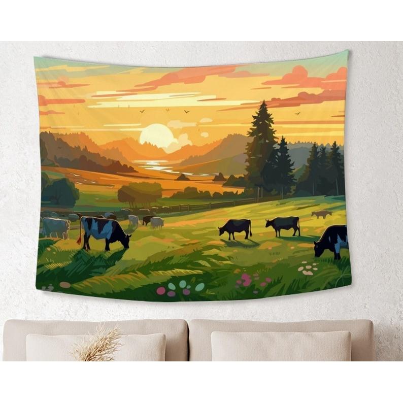 forest tapestry 75x100