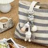 Cute Horse Keychain for Backpacks, 3 Inch Horse Plush Keychain Purse Charms for Girls Year of the Horse Plush Keyring Ornaments