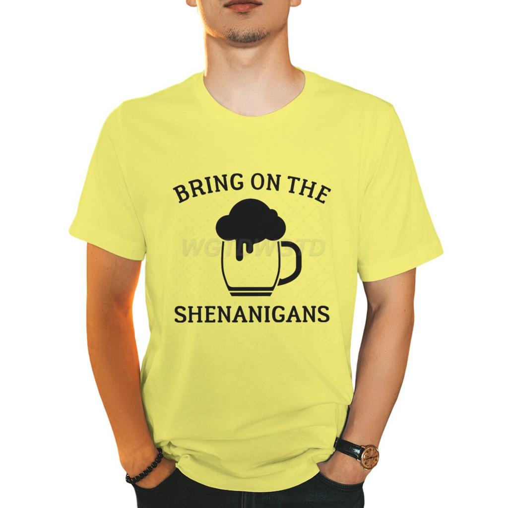 Irish Drinking Team Tshirt for Unisex St Patricks Day Beer Tee Round Neck Short Sleeve Tee Unisexs St Patricks Day Shirt