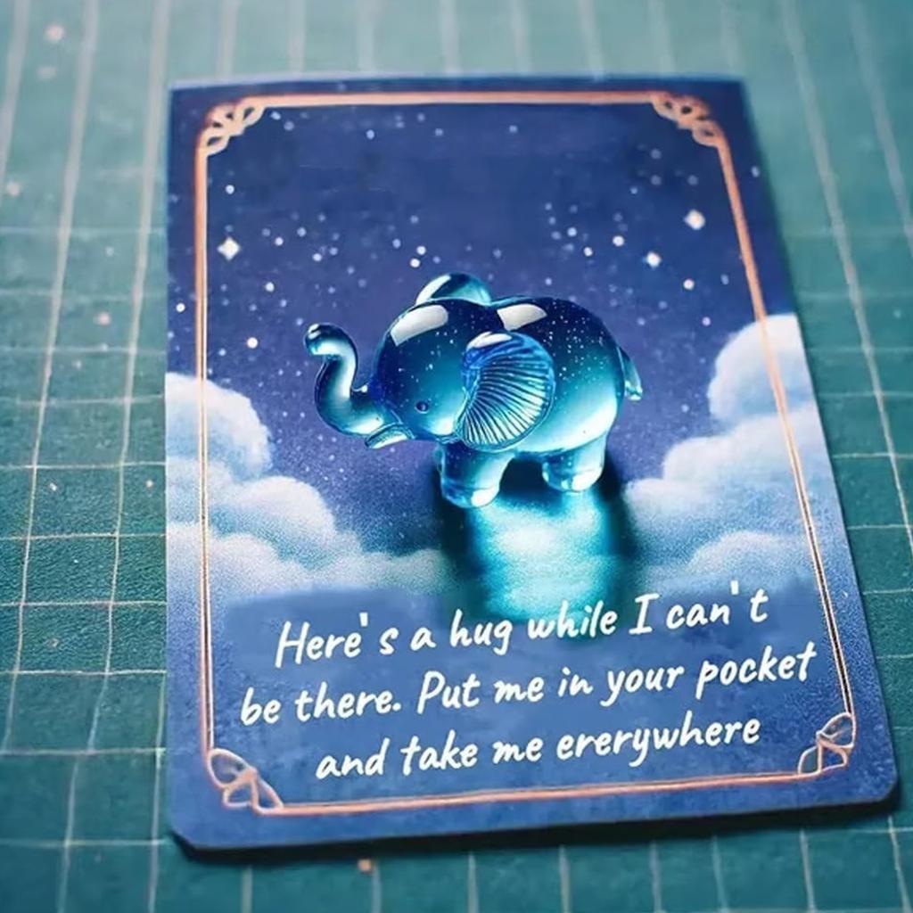 Tiny Resin Animal Miniature Elephant Figurine For Kids Birthday Party Favors Baby Showers Graduation Wedding Supplies