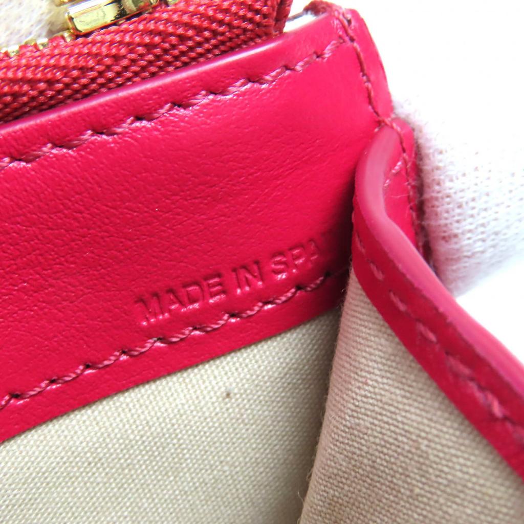 Pristine Chloe Coin case Zipper Small Purse Leather Fragment Case leather Used