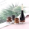 2G 4 Colors Brown Black Eyebrow Cream Enhancers Waterproof Long-Lasting Air-Cushion Dye Brows Gel Tinted Makeup Liquid Eyebrows