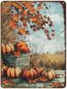 Herfst Blikbord Vintage Metaal Herfst Wanddecoratie voor Huis Keuken Portiek en Tuin Rustieke Herfst Oogst en Thanksgiving Decoratie