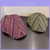 Berretto da baseball a righe giapponese vintage con protezione solare per casual estivi