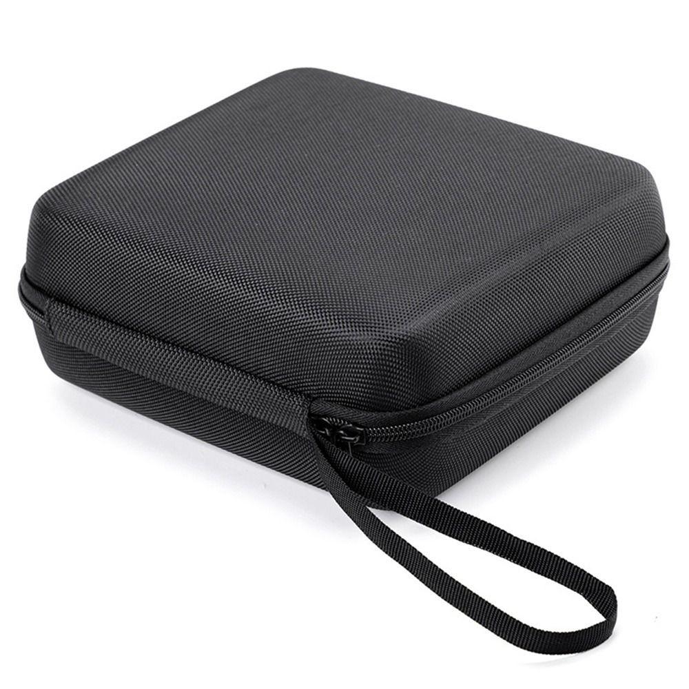 New Hard Shell EVA Storage Box Mini Portable Zipper Earphone Case Black Protective Storage Case Charging Cable
