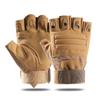 Tactical Gloves Outdoor Cycling Men and Women's Sports Fitness Training Non Slip Breathable Wear-resistant Performance Half Finger Gloves