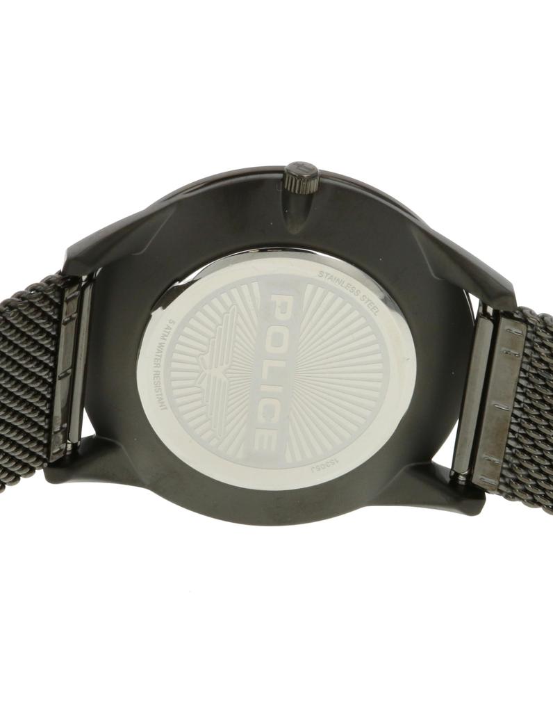 PATRIOT Black Stainless Steel Bracelet [POLICE][Authentic] Men's Watch, Dial, PL.15305JSU/61MM