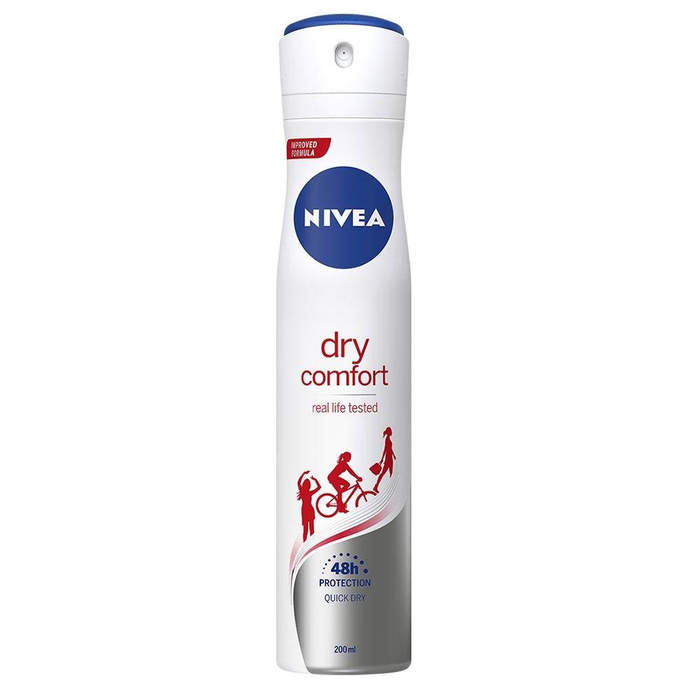 Nivea Deodorant Spray 200ml (Dry/Bright/Pearl & Beauty) Choose 1 of 3