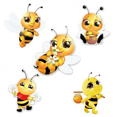 Lovely Little Bee Sticker On The Car Vinyl Decal Waterproof Decoration for Rear Window Car Stickers