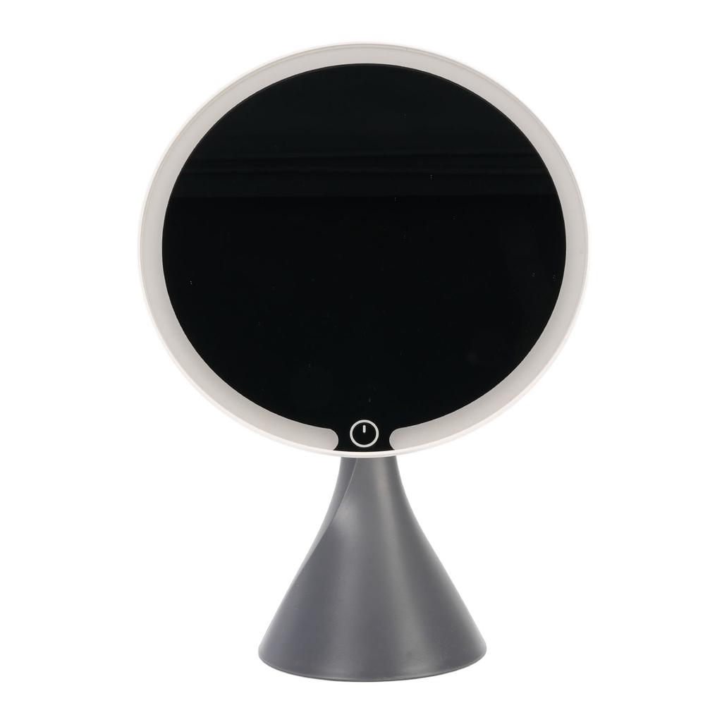 Travel Makeup Mirror with Lights 3 Color Temperatures Stepless Dimming Lighted Cosmetic Makeup Mirro