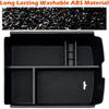 JOJOMARK For VW Atlas And Cross Sport Accessories Center Console Organizer 2018      Ert ABS Armrest Box Secondary Storage (Not Fit For 2024)