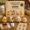 Kit de Animales con Cuentas 3D Cuentas Pequeñas Kit de Animales Forma de Animal Kit de Arte con Cuentas Hecho a Mano Kit de Manualidades con Cuentas DIY Decoración del Hogar