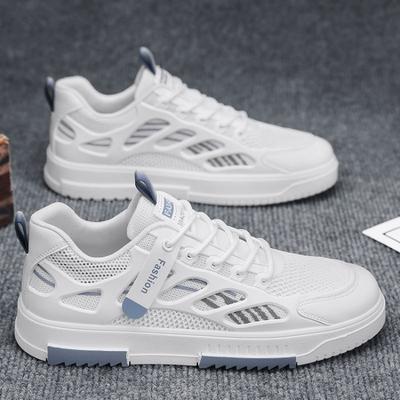 Sommer 2023 Neue Board Schuhe Herrenmode Schuhe Weiche Sohle Bequeme und Atmungsaktive Low Top Schnürung Mode Casual Schuhe mesh Schuhe