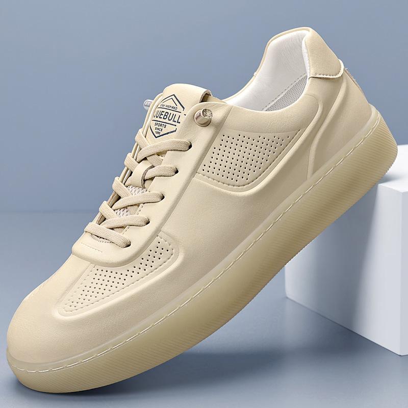 

Desai men s shoes Dexun shoes 2025 summer new casual sports shoes punched breathable board shoes comfortable little white shoes 38