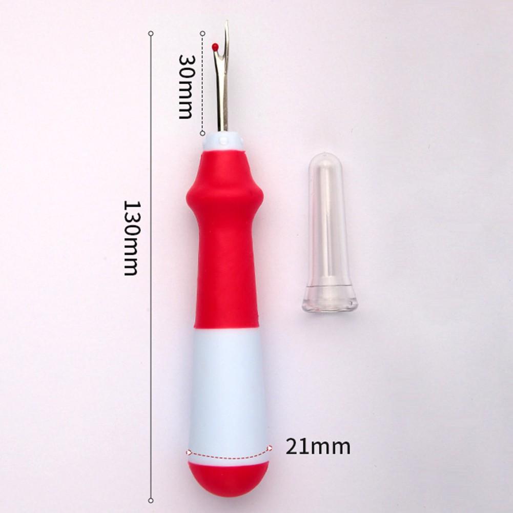 

Удобный на ощупь вспарыватель швов для вышивания крестиком, удалитель швейных ниток красный