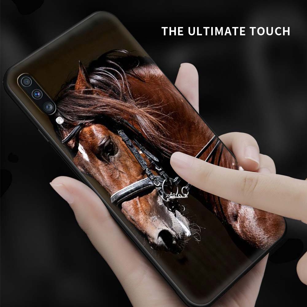 Running Horse Animal Fundas for Samsung Galaxy A70 A50 A40 A20s A30 A10s A20e A10 A02s A01 Phone Case for Samsung A51 A72 Cover