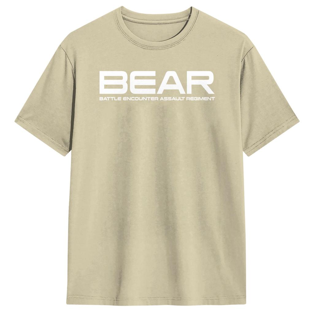 Men BEAR Escape From Tarkov T Shirts Cotton Tees Summer Street Style Short Sleeve TShirt ONeck Hippie Casual Tshirt