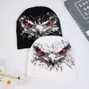Eagle new pullover hat street knitted jacquard to keep warm European and American dark wind men's and women's hats personalized niche autumn and winte