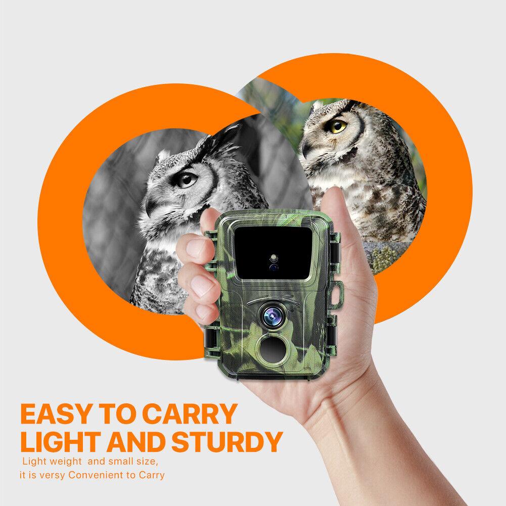 Outdoor Mini Trail Hunting Camera 20mp 1080p Wildlife 850nm Night Vision Cameras Wild Hunter Cam Mini600 Po Trap Surveillance
