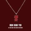 RUI RUI YU Violent Bear Pendant Pendant Necklace for Women Men Girlfriend Couple Lover Jewelry Gift