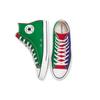 Converse Chuck Taylor All Star Casual Versatile High-Top Canvas Shoes Unisex Sneakers Green Red Purple 168533C