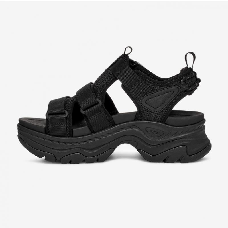 Teva Comfortable Women S Height increaSing SandalS Stvf2614570 Blk