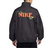 Nike Logo Print Casual Woven Jacket Men Jackets Black HF1113-010